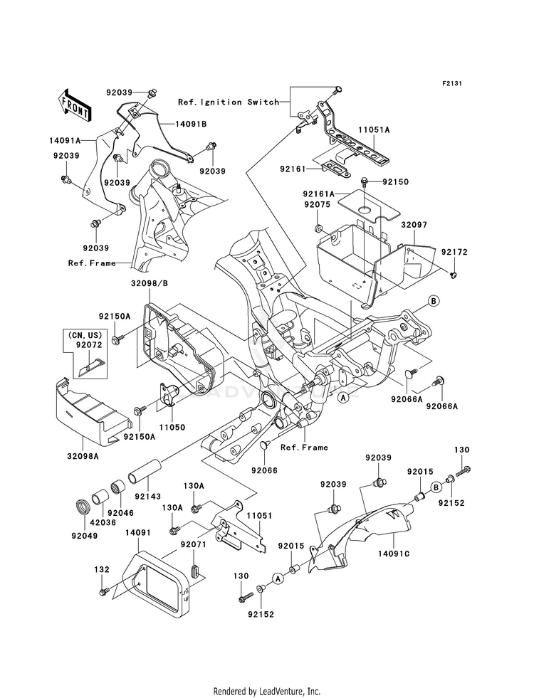 Frame Fittings Schematic