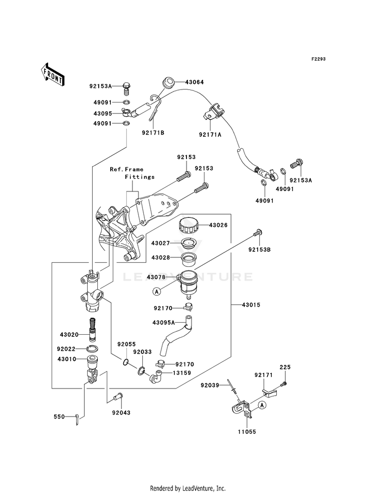 Rear Master Cylinder Schematic