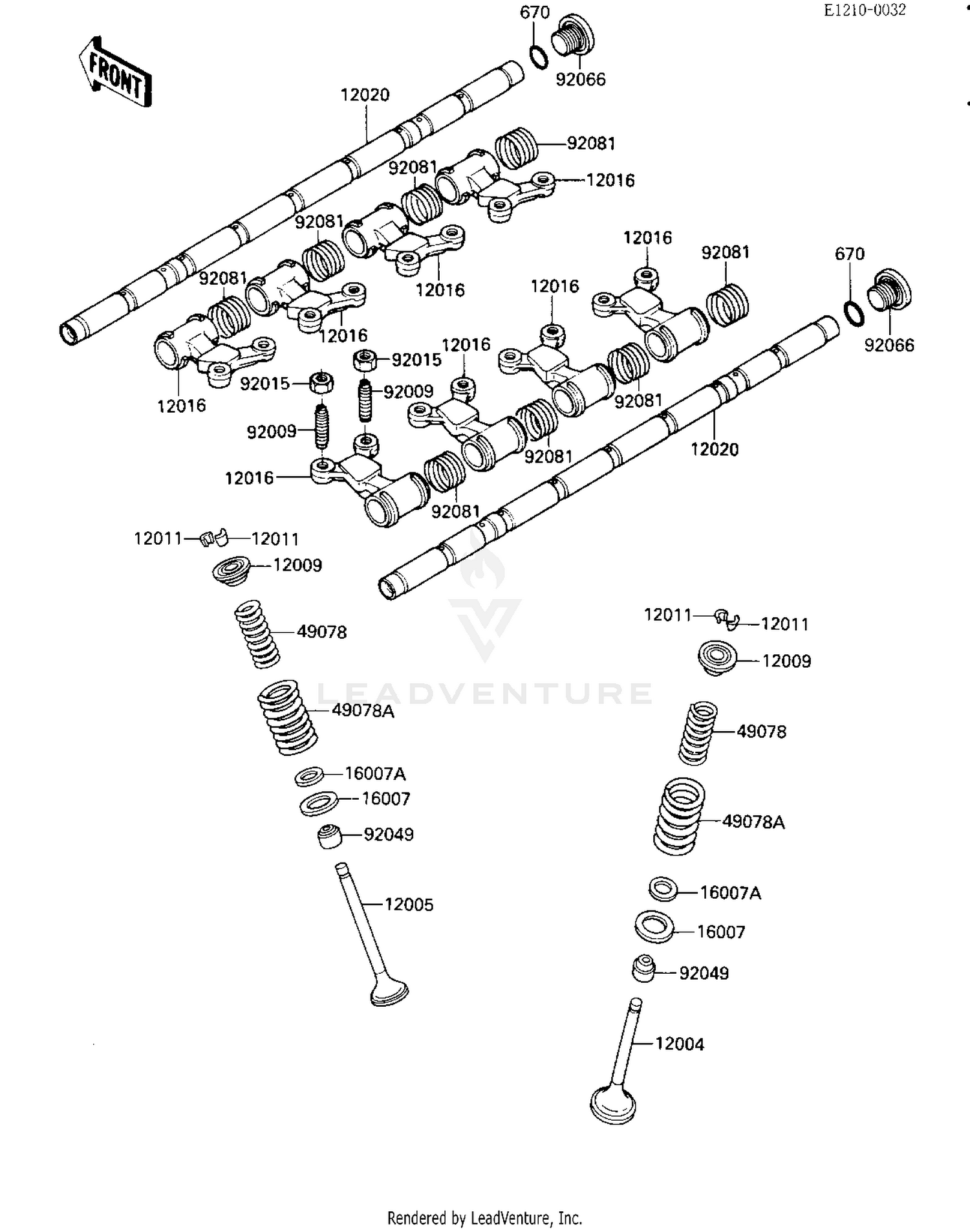 ROCKER ARMS/VALVES