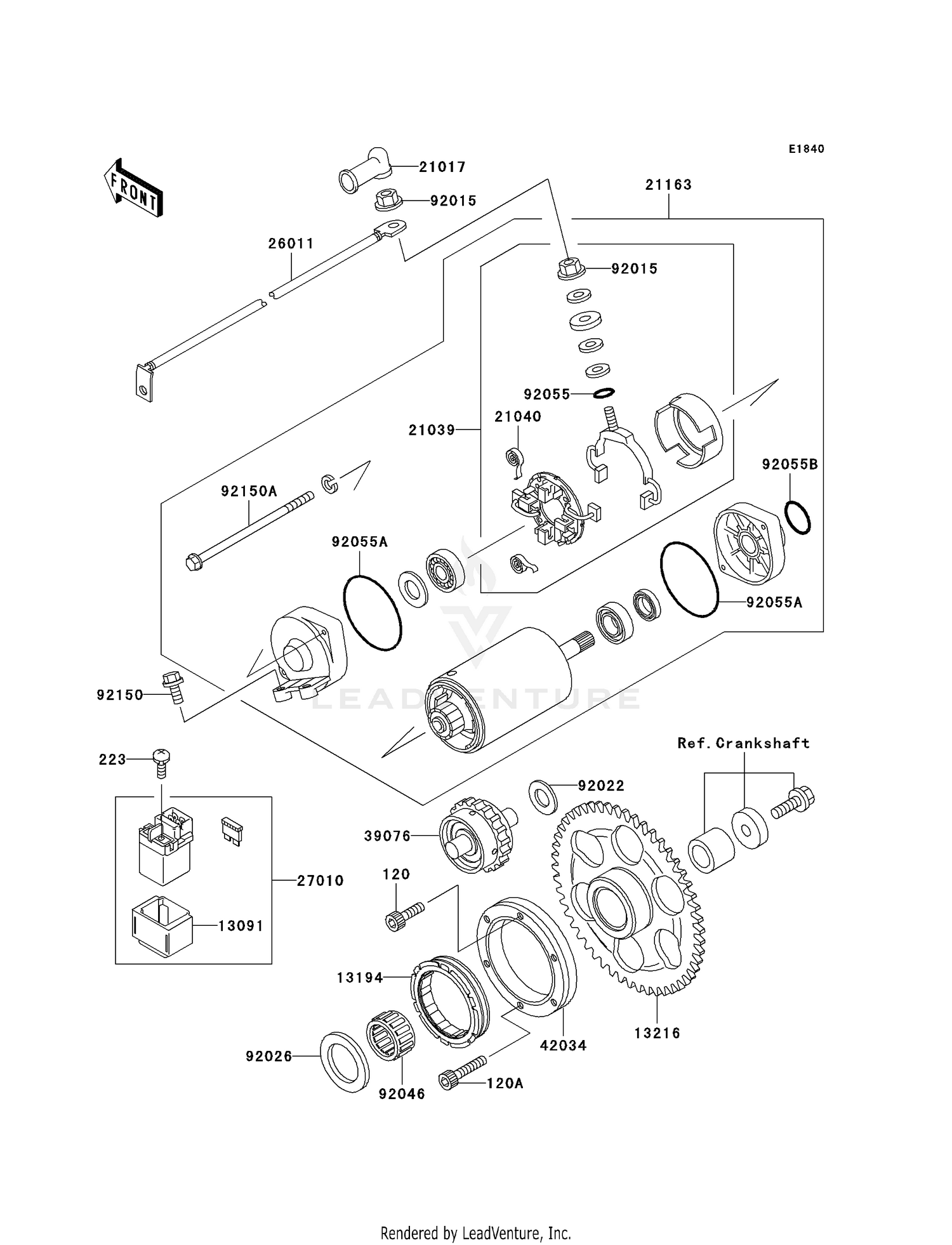 STARTER MOTOR