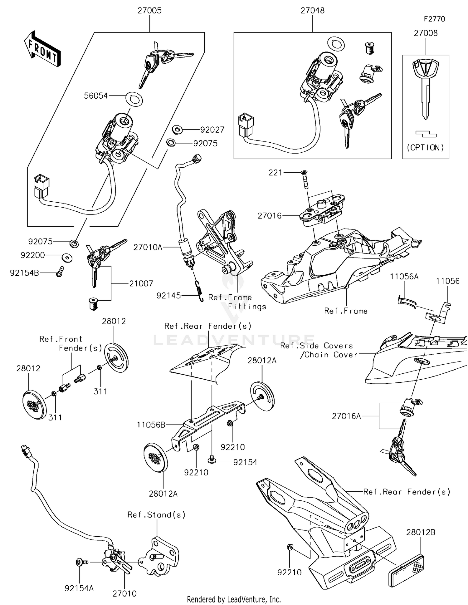 Ignition Switch/Locks/Reflectors