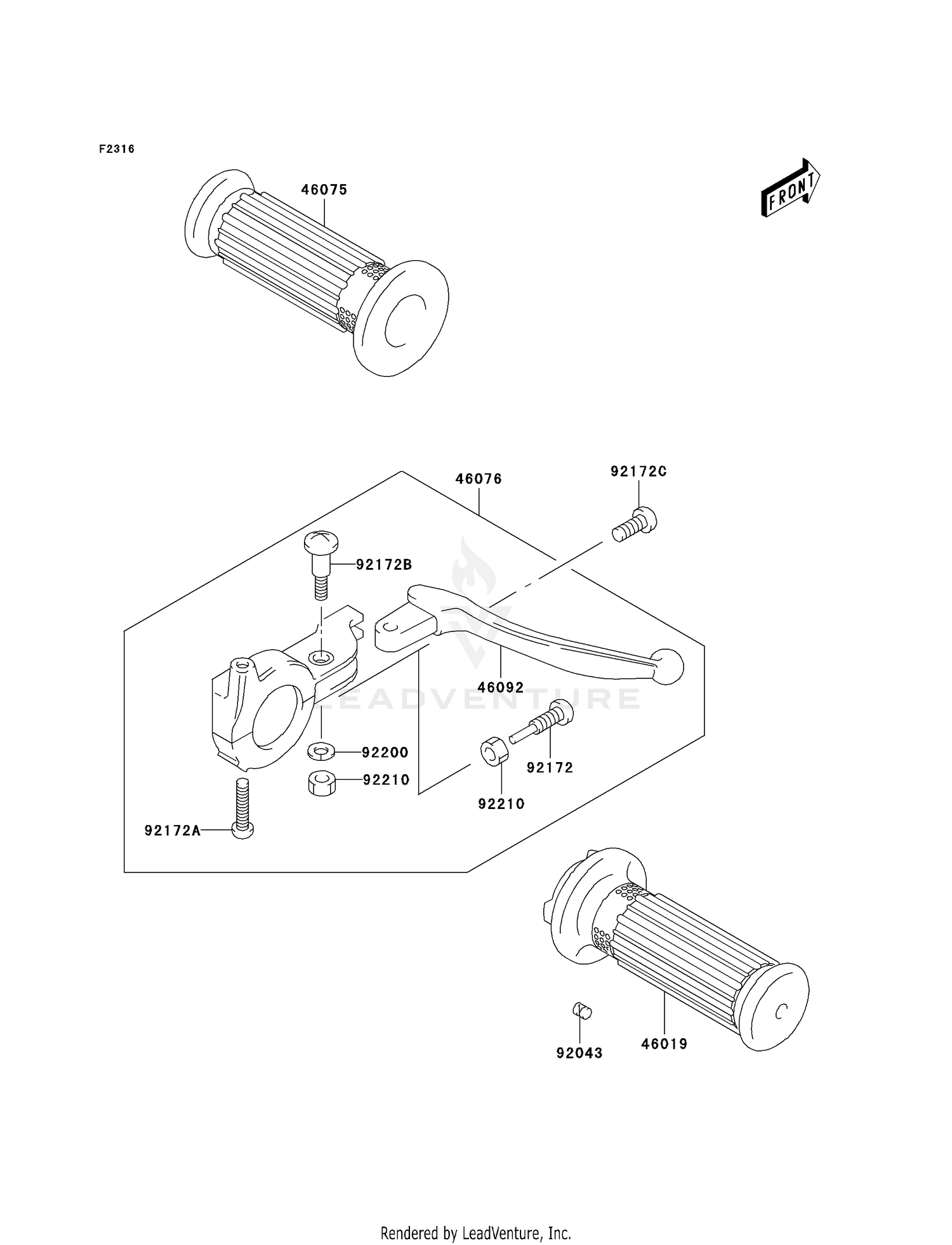 HANDLE LEVER