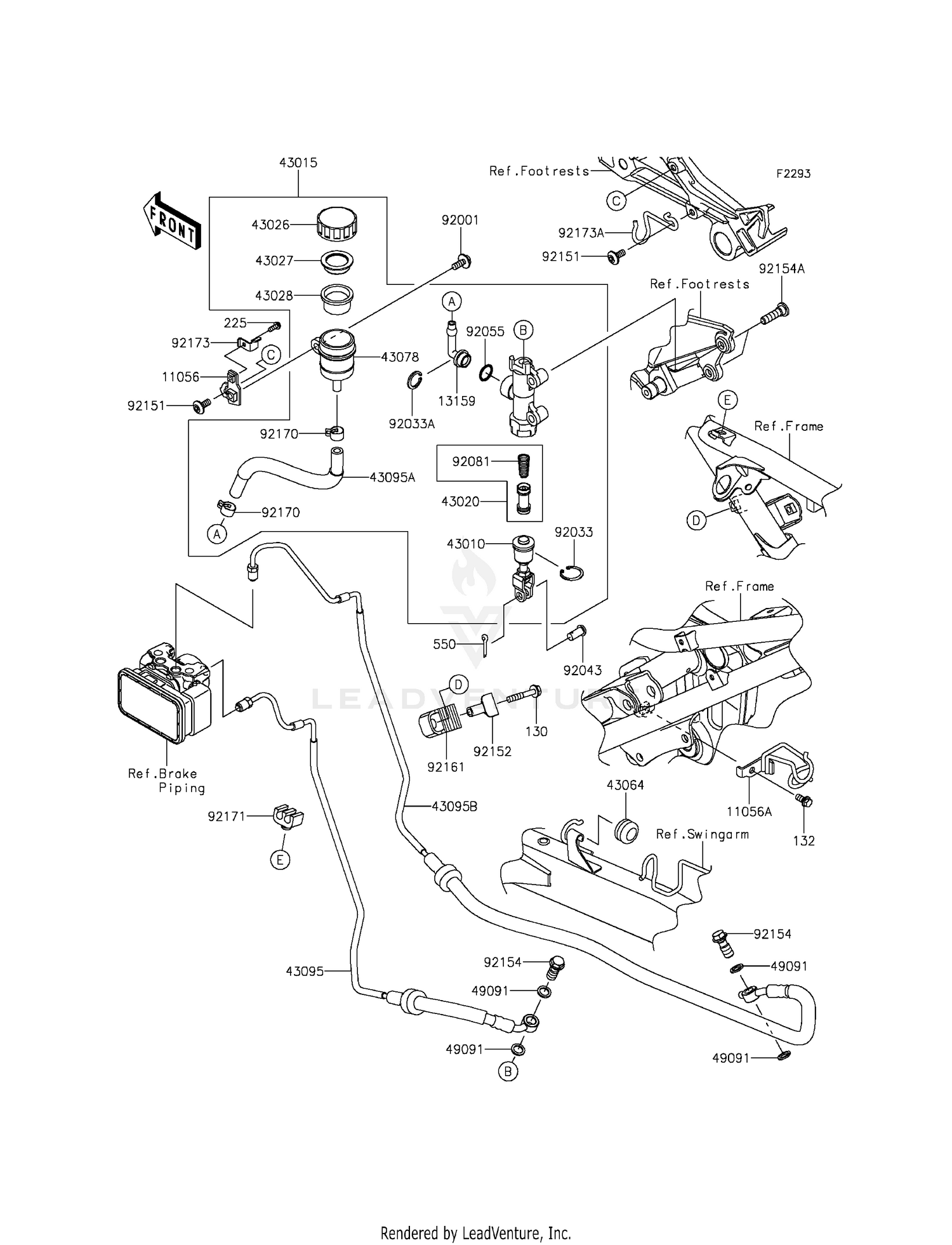 REAR MASTER CYLINDER