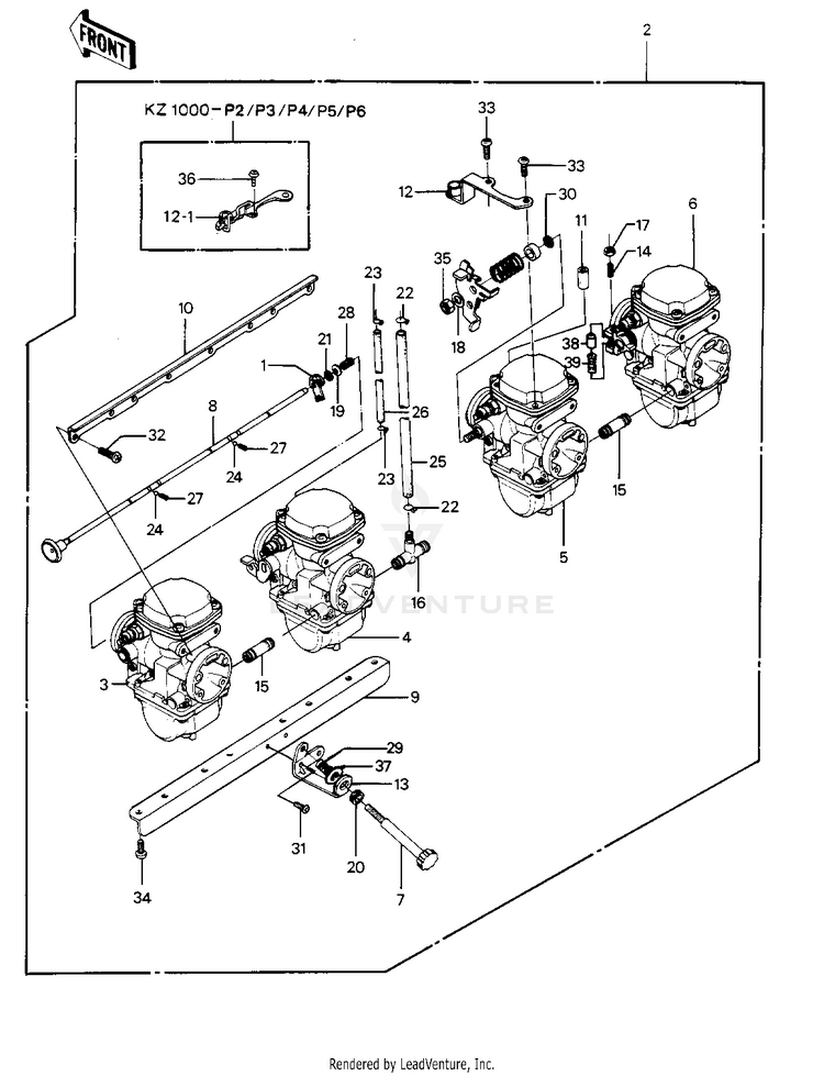 Carburetor Assy Schematic