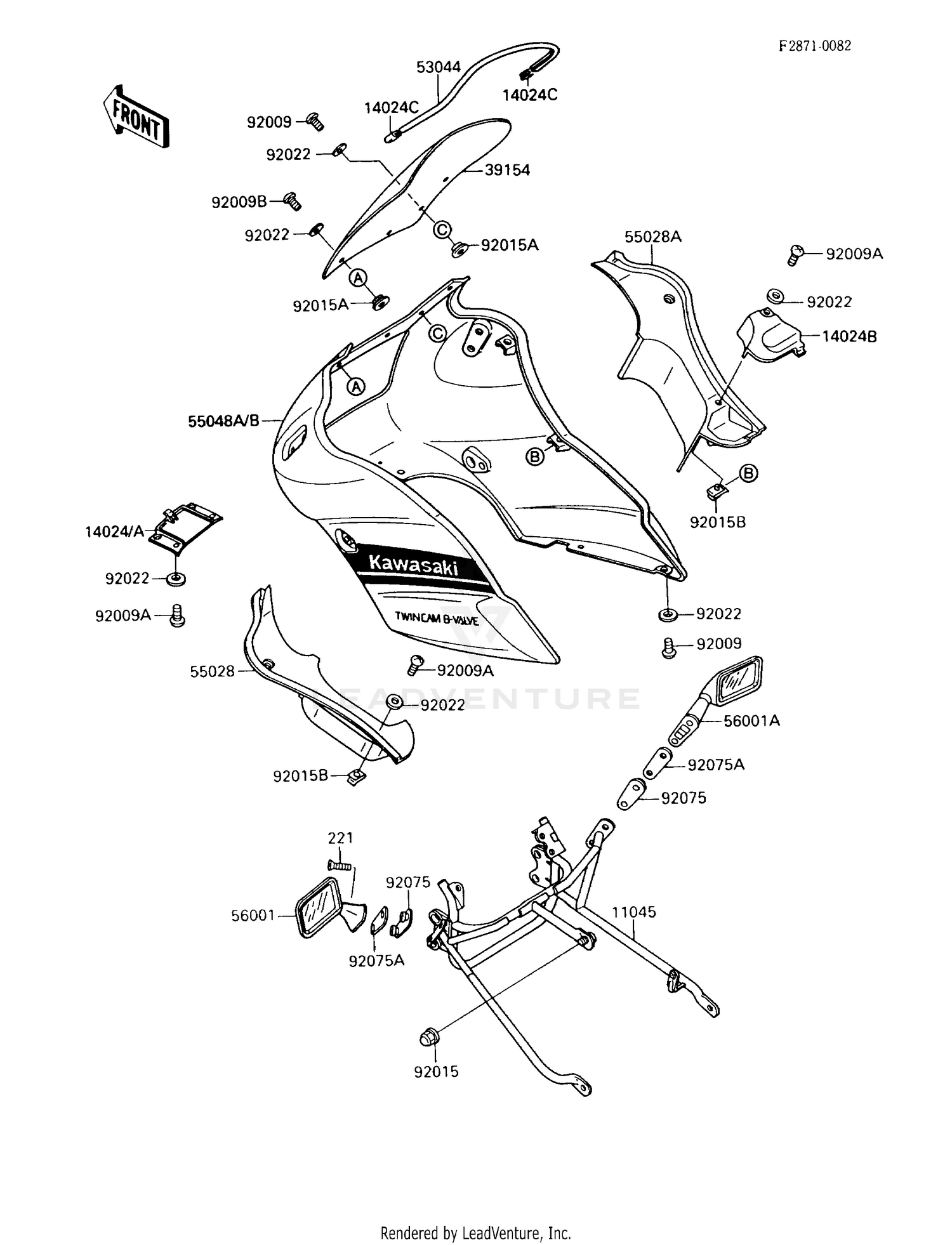 COWLING (EX500-A3)