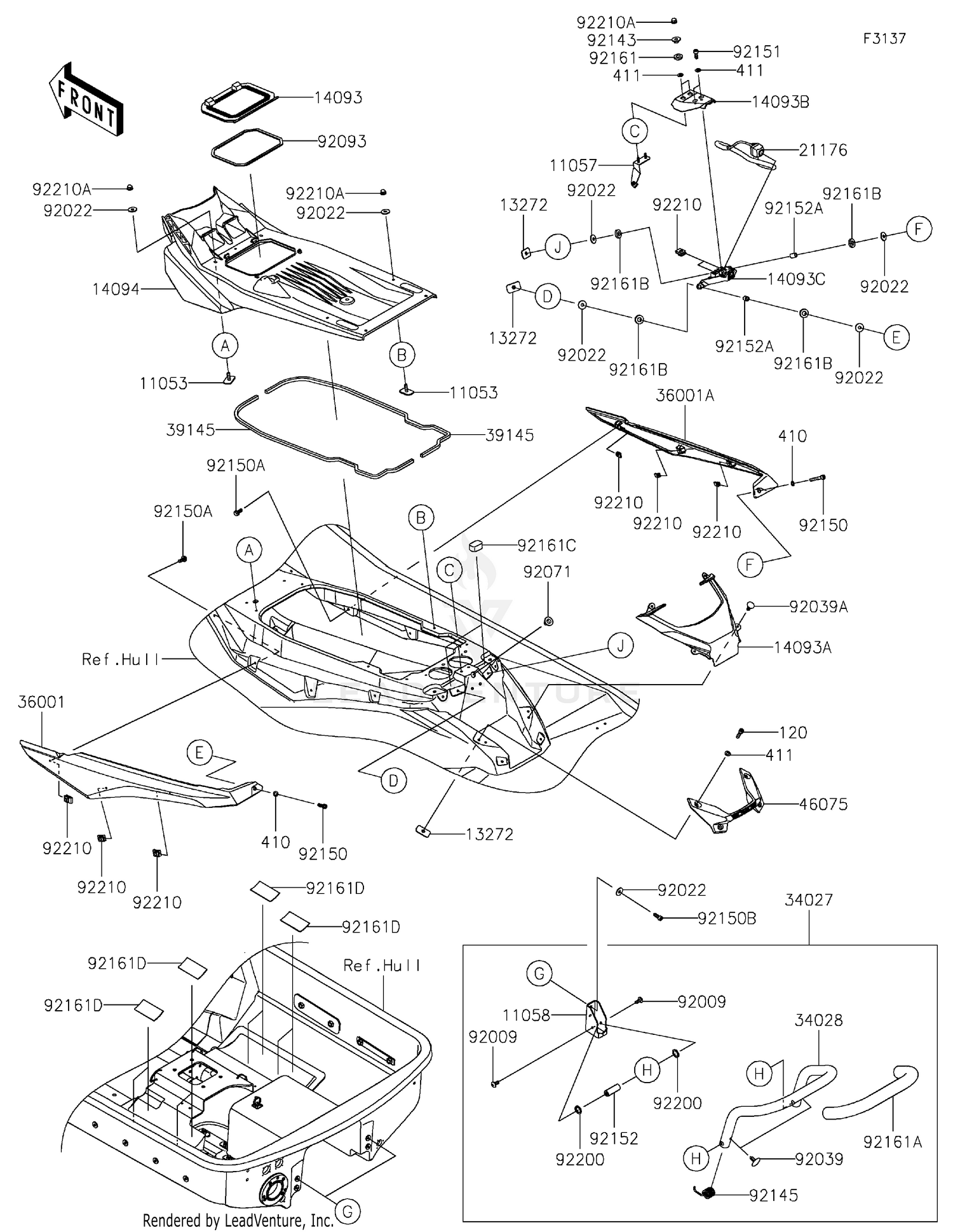 Hull Rear Fittings