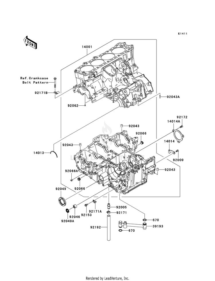 Crankcase Schematic