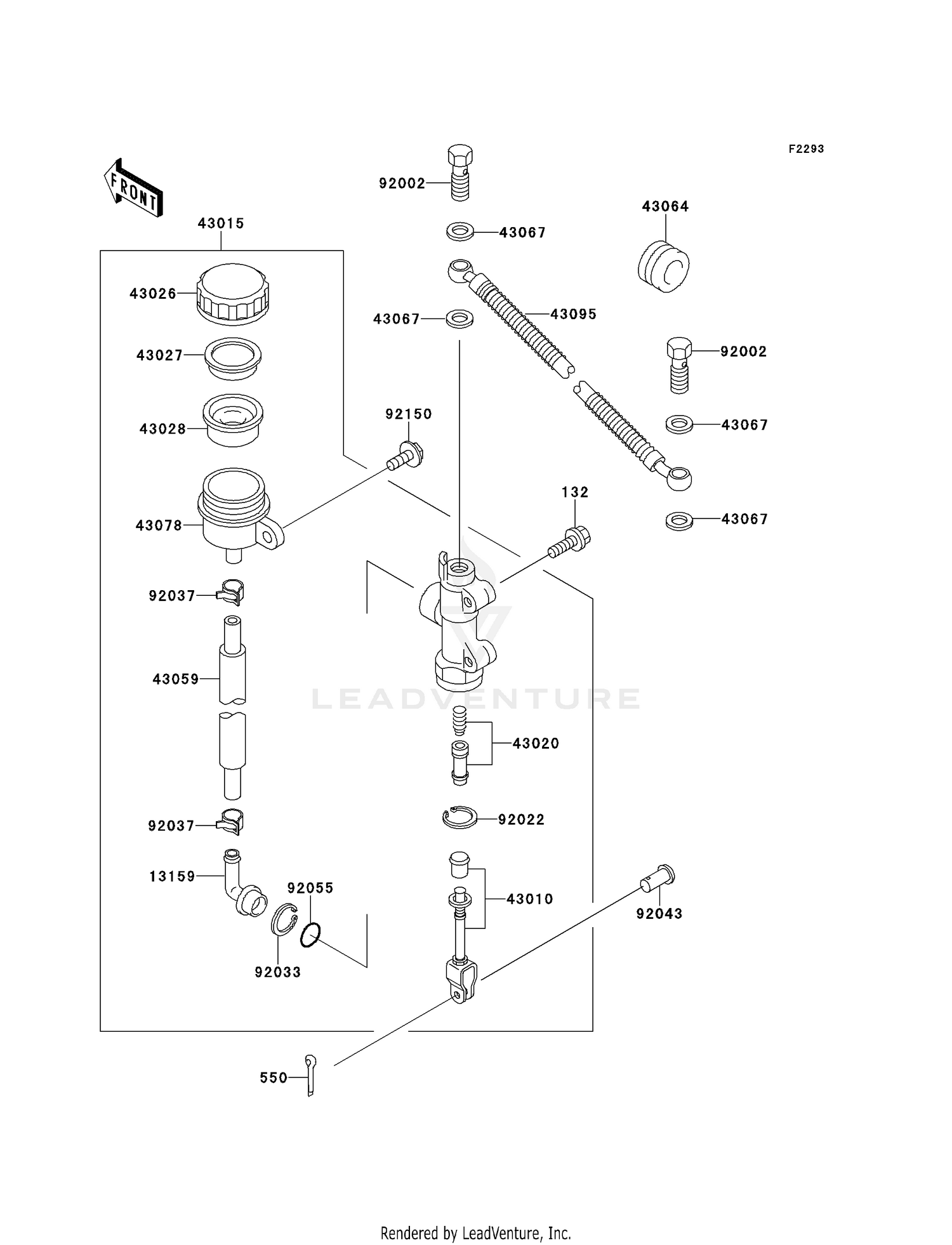 REAR MASTER CYLINDER