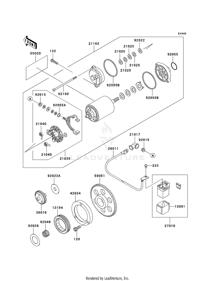 Starter Motor Schematic