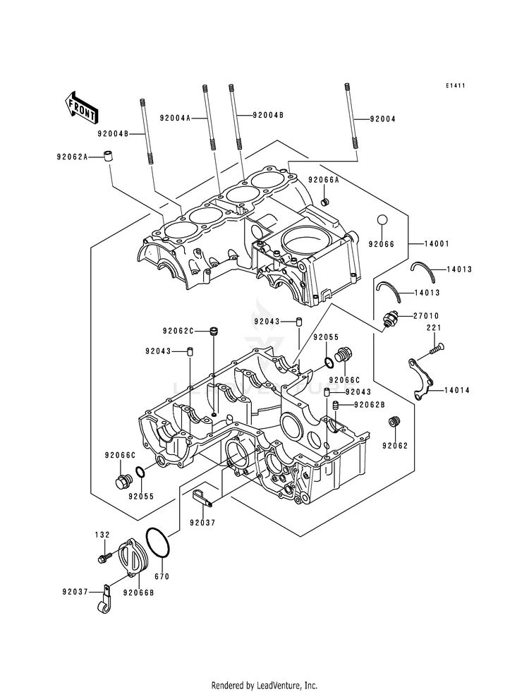 Crankcase Schematic