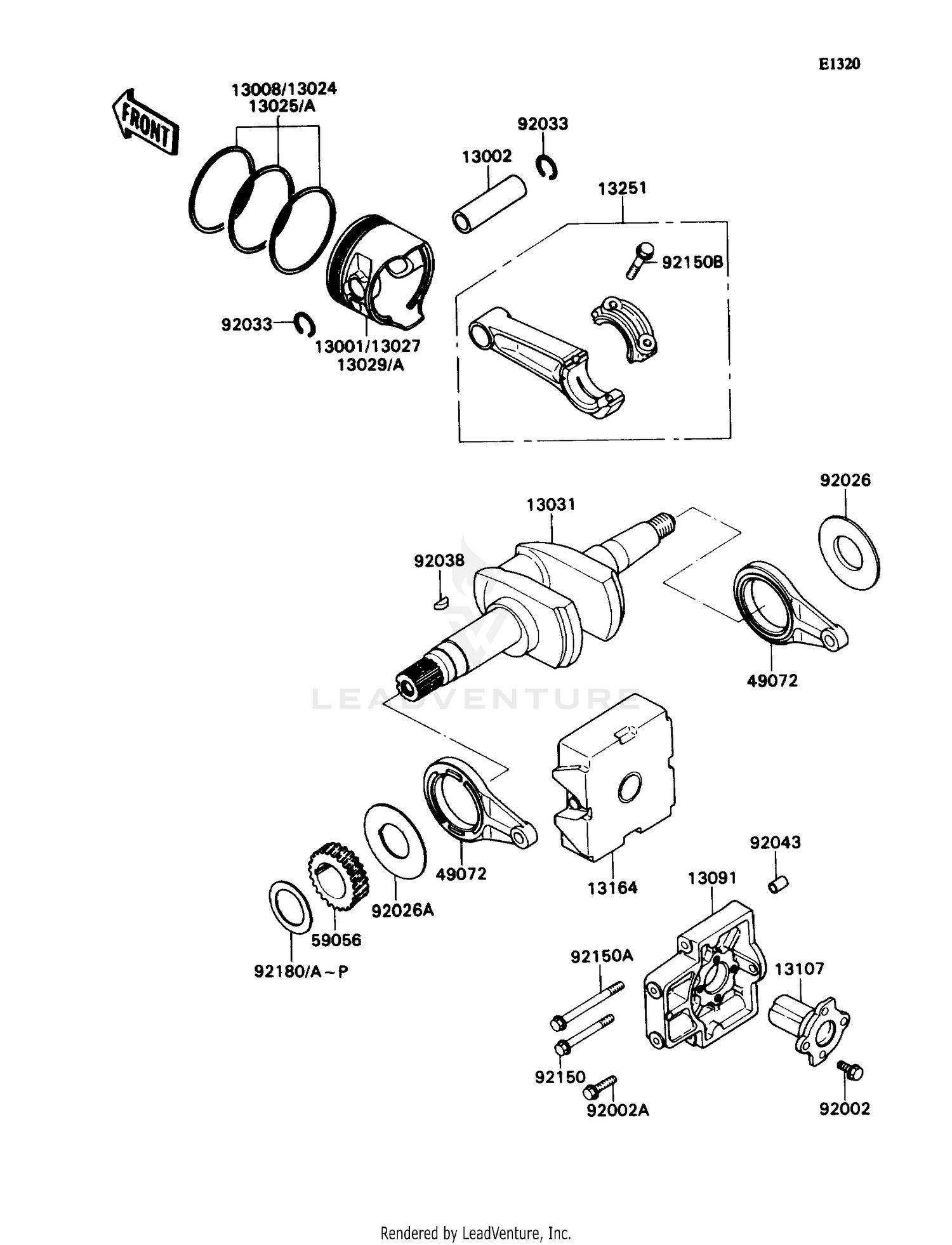 CRANKSHAFT/PISTON