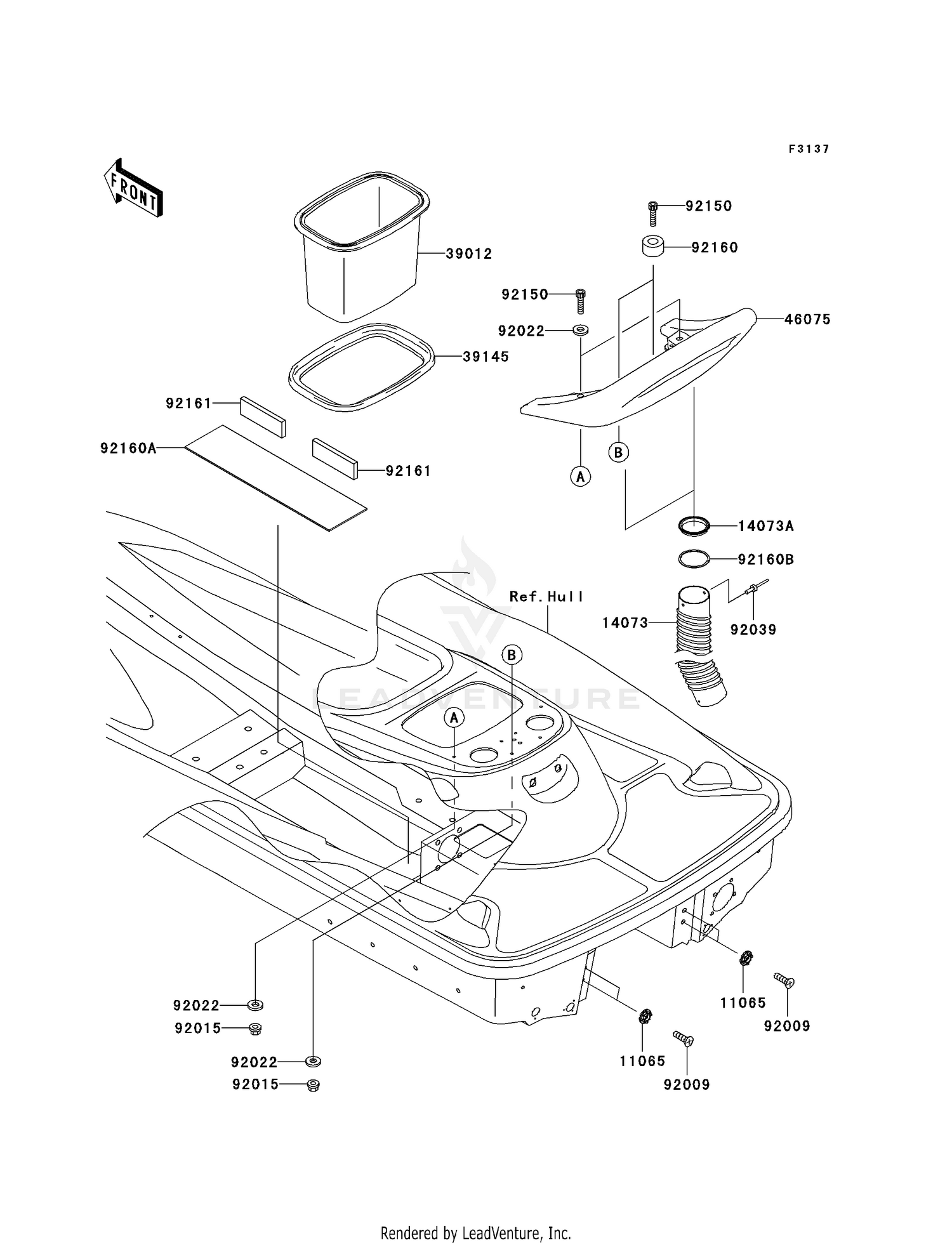 HULL REAR FITTINGS