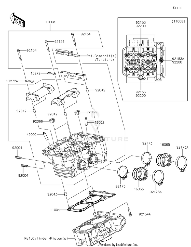 Cylinder Head Schematic