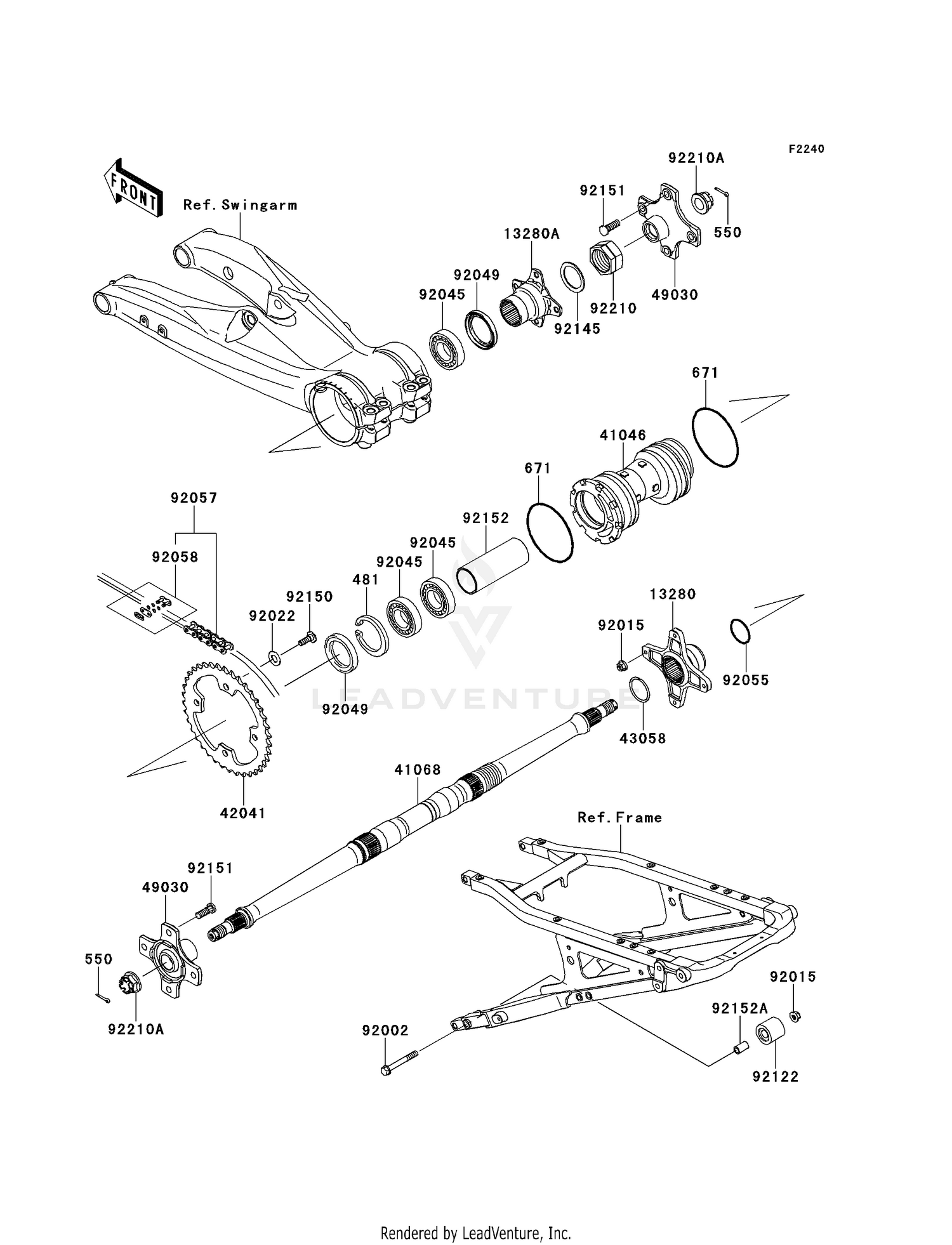 REAR HUB