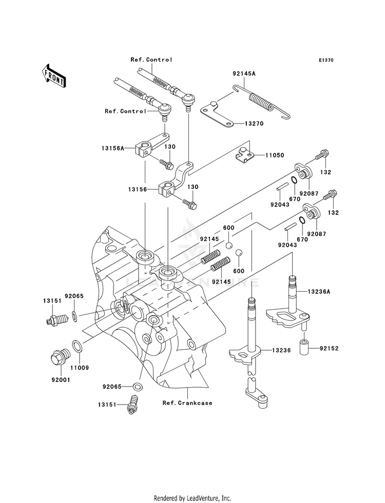 Gear Change Mechanism Schematic