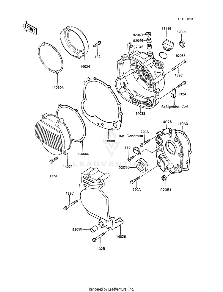 Engine Cover(S) Schematic