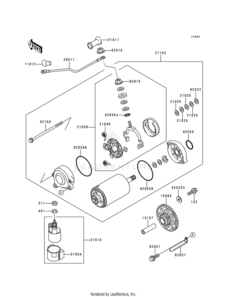 Starter Motor Schematic