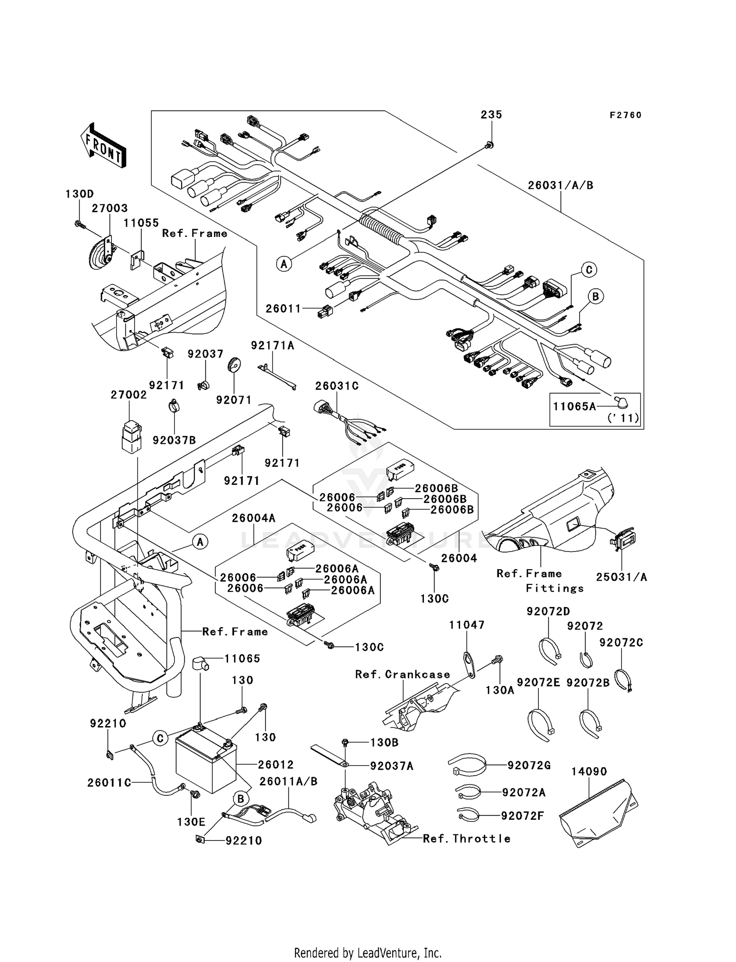 CHASSIS ELECTRICAL EQUIPMENT (P9F-PBF)