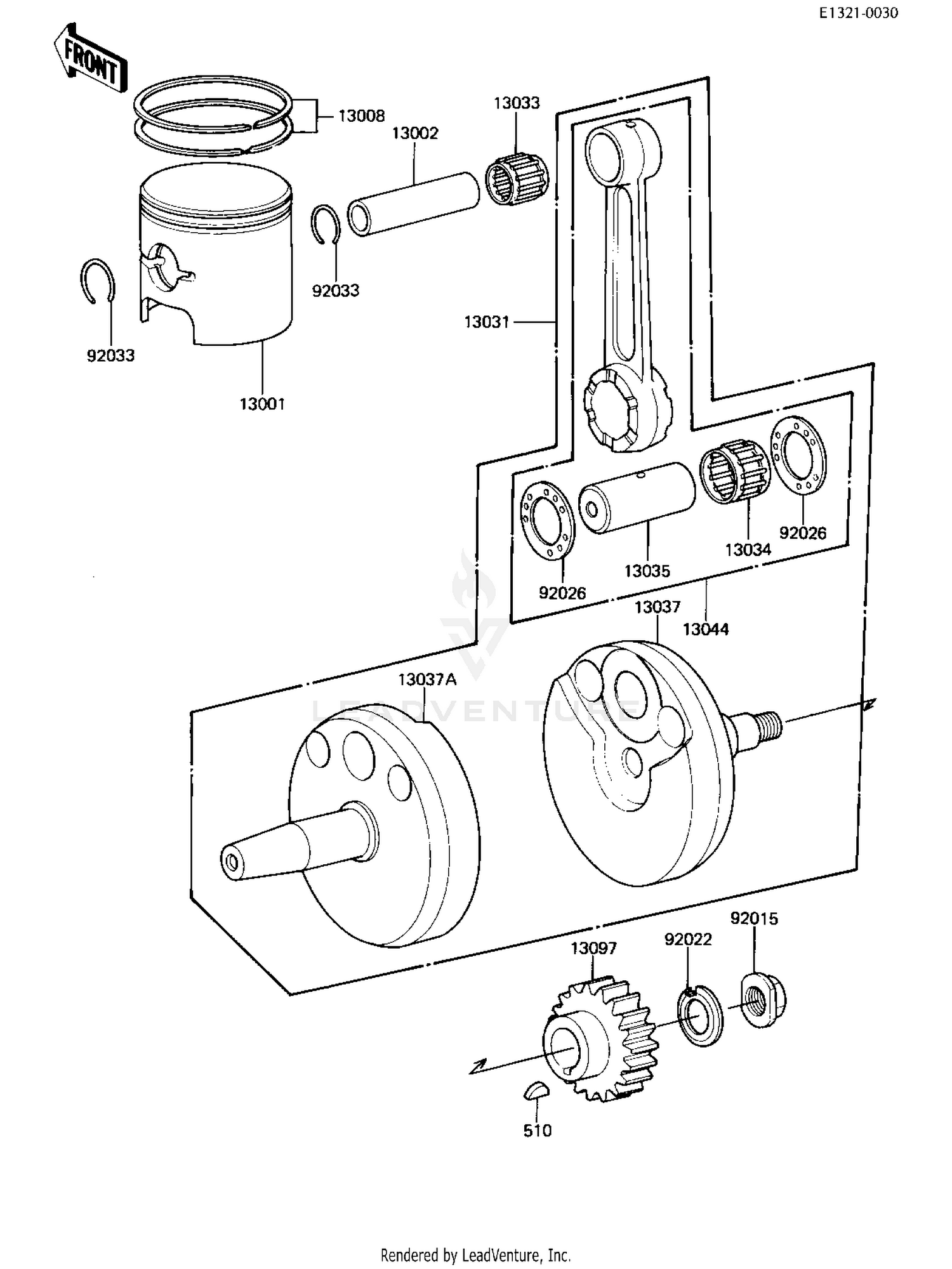 CRANKSHAFT/PISTON