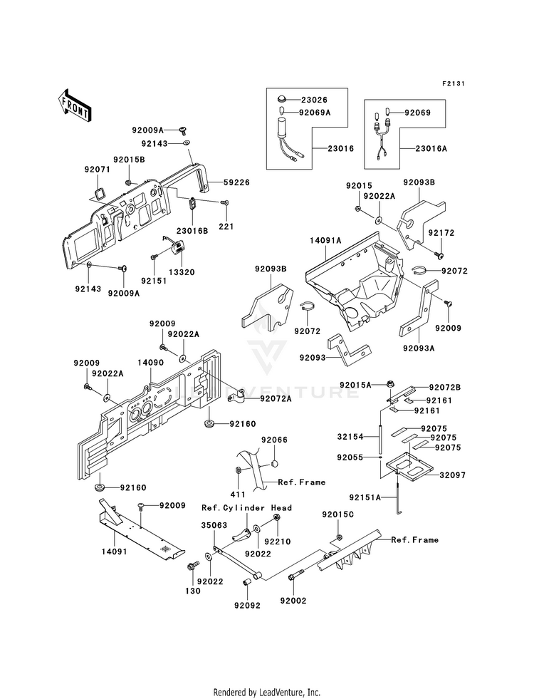 Frame Fittings Schematic