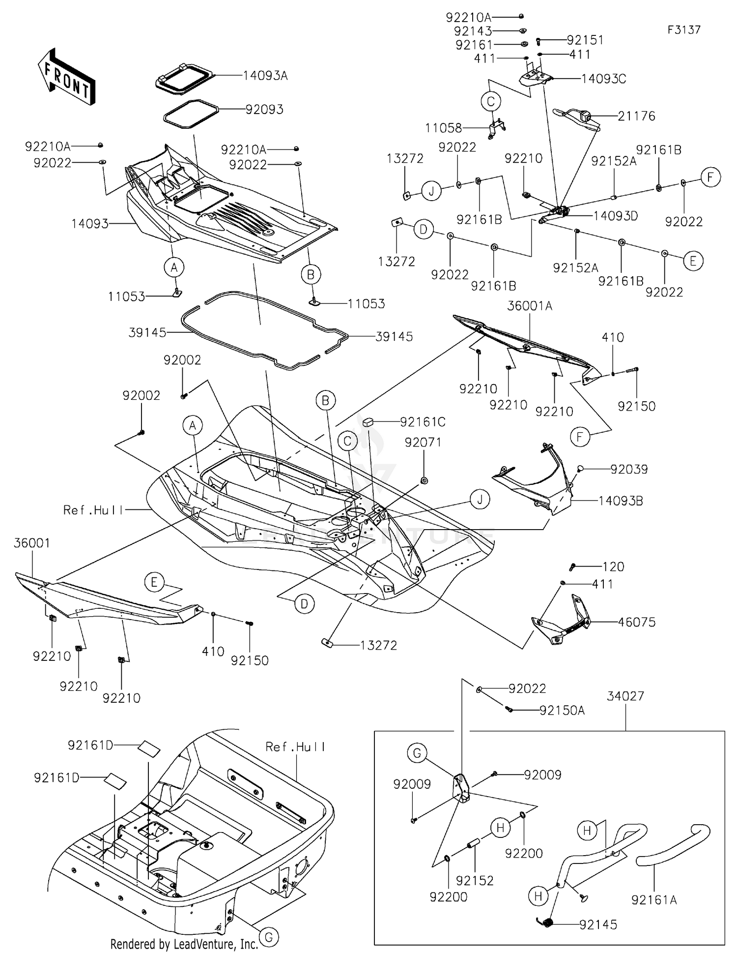 Hull Rear Fittings
