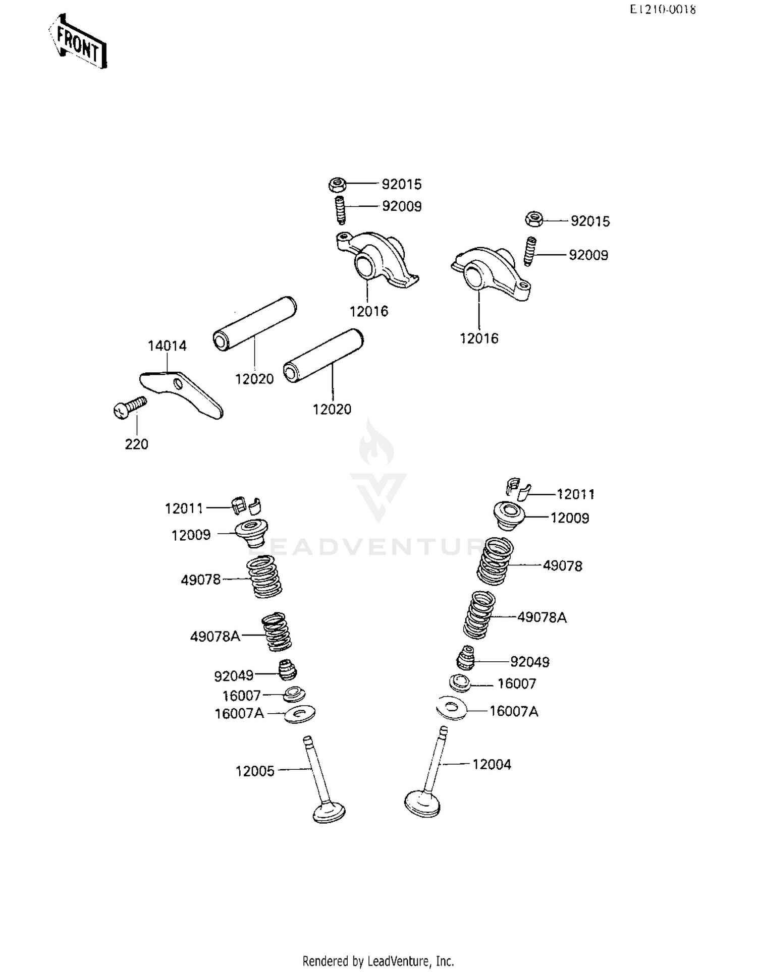 ROCKER ARMS/VALVES