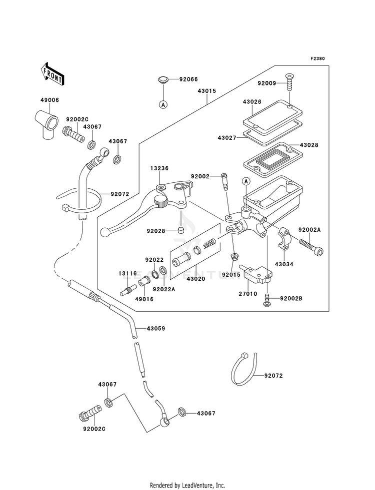 Clutch Master Cylinder Schematic