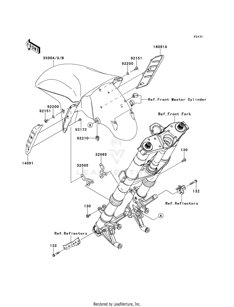 Front Fender(S) Schematic