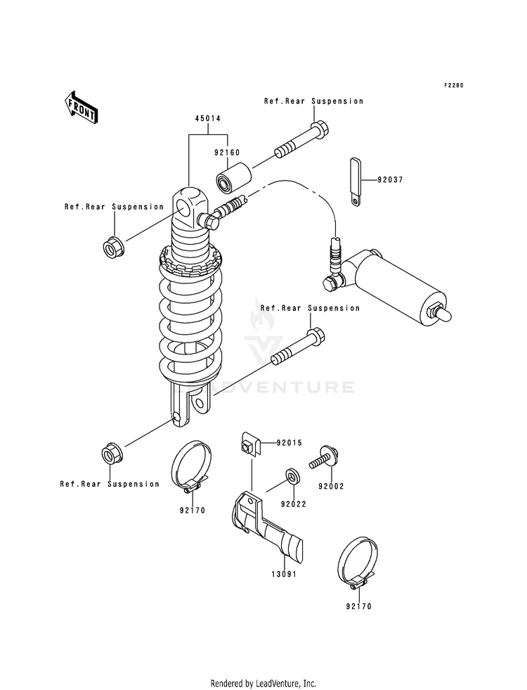 Shock Absorber(S) Schematic