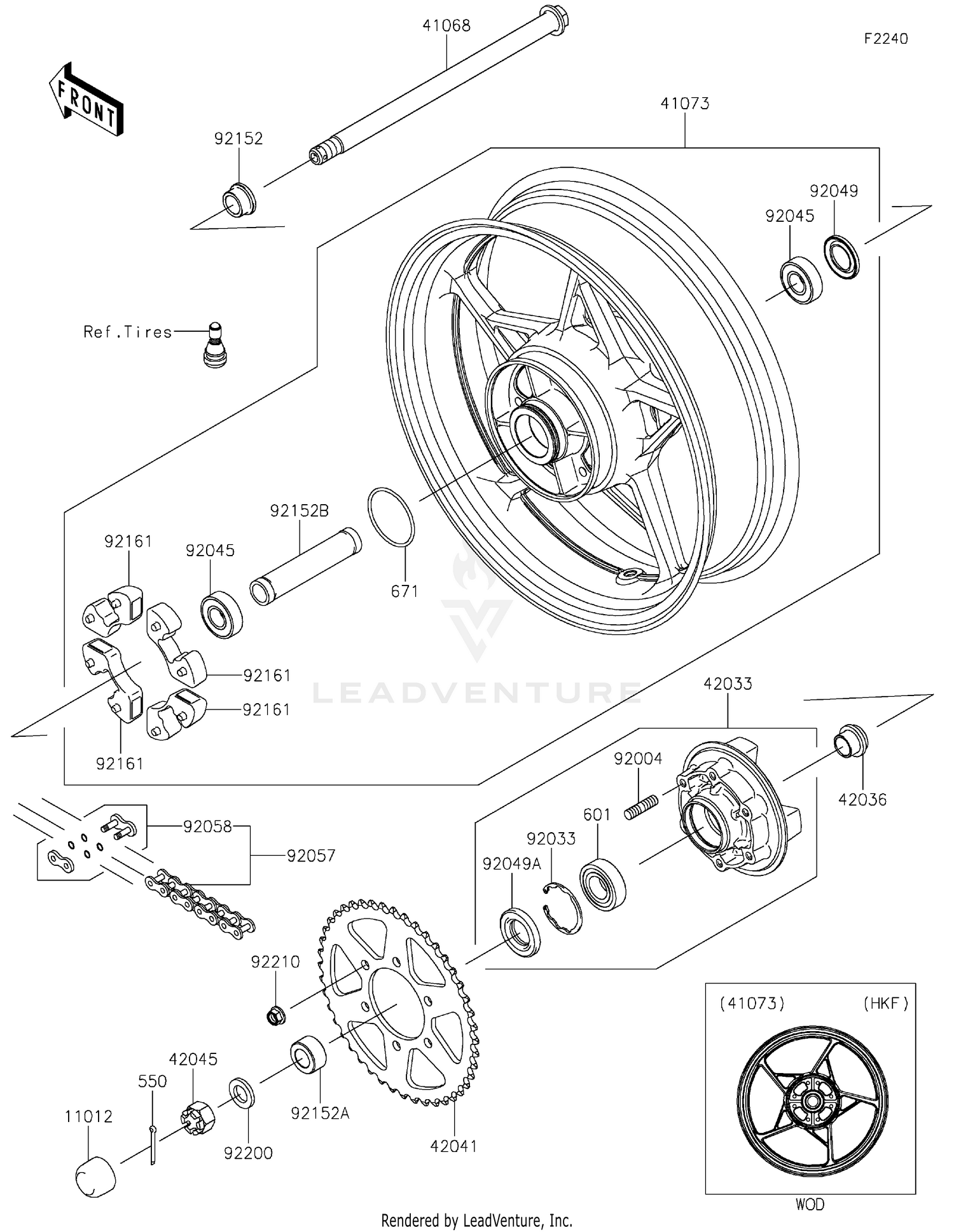 Rear Wheel/Chain
