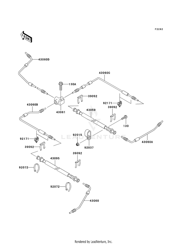 Brake Piping Schematic