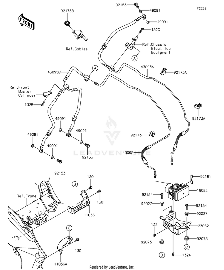Brake Piping Schematic
