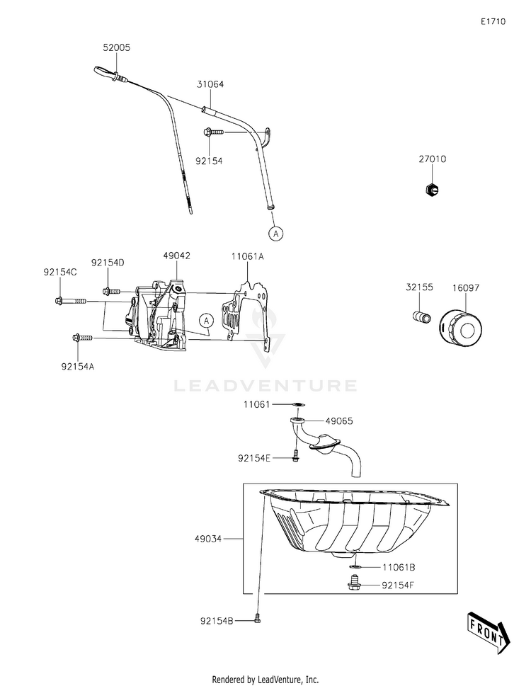 Oil Pump/Oil Filter Schematic