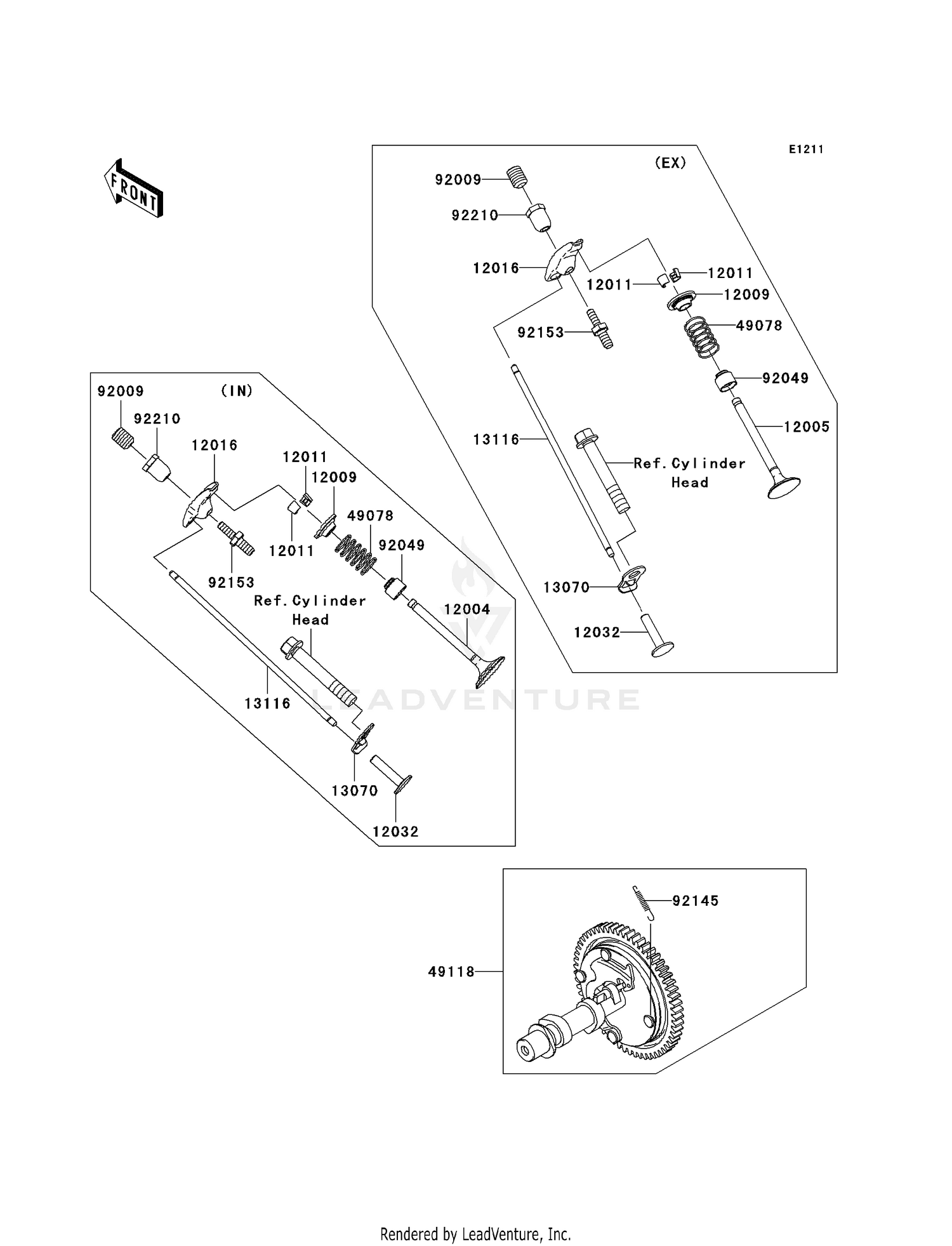 VALVE(S)/CAMSHAFT(S)