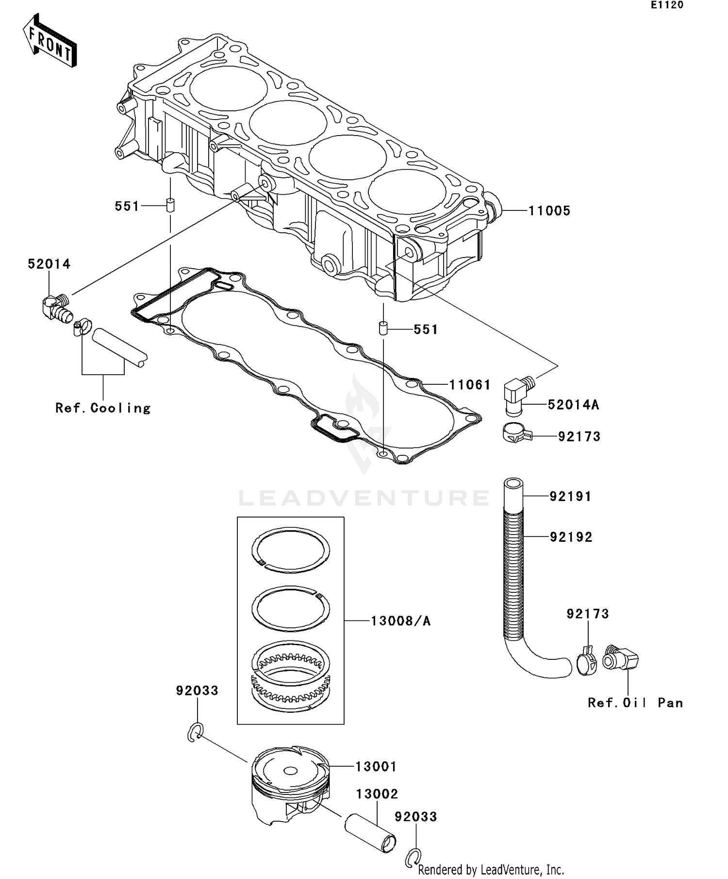 Cylinder/Piston(s)