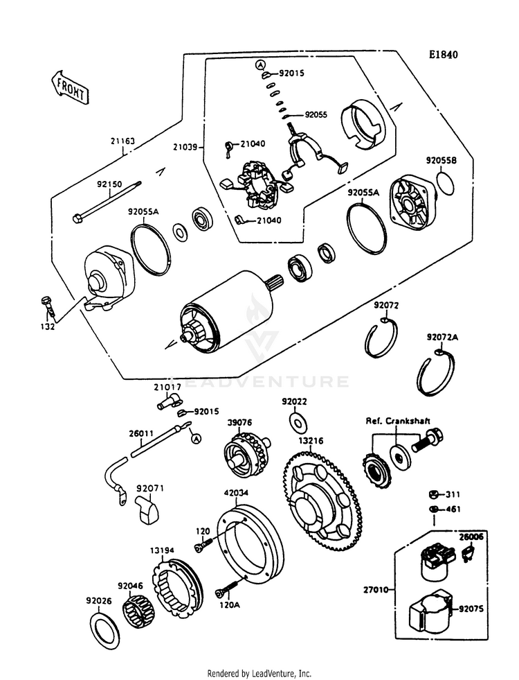 Starter Motor Schematic