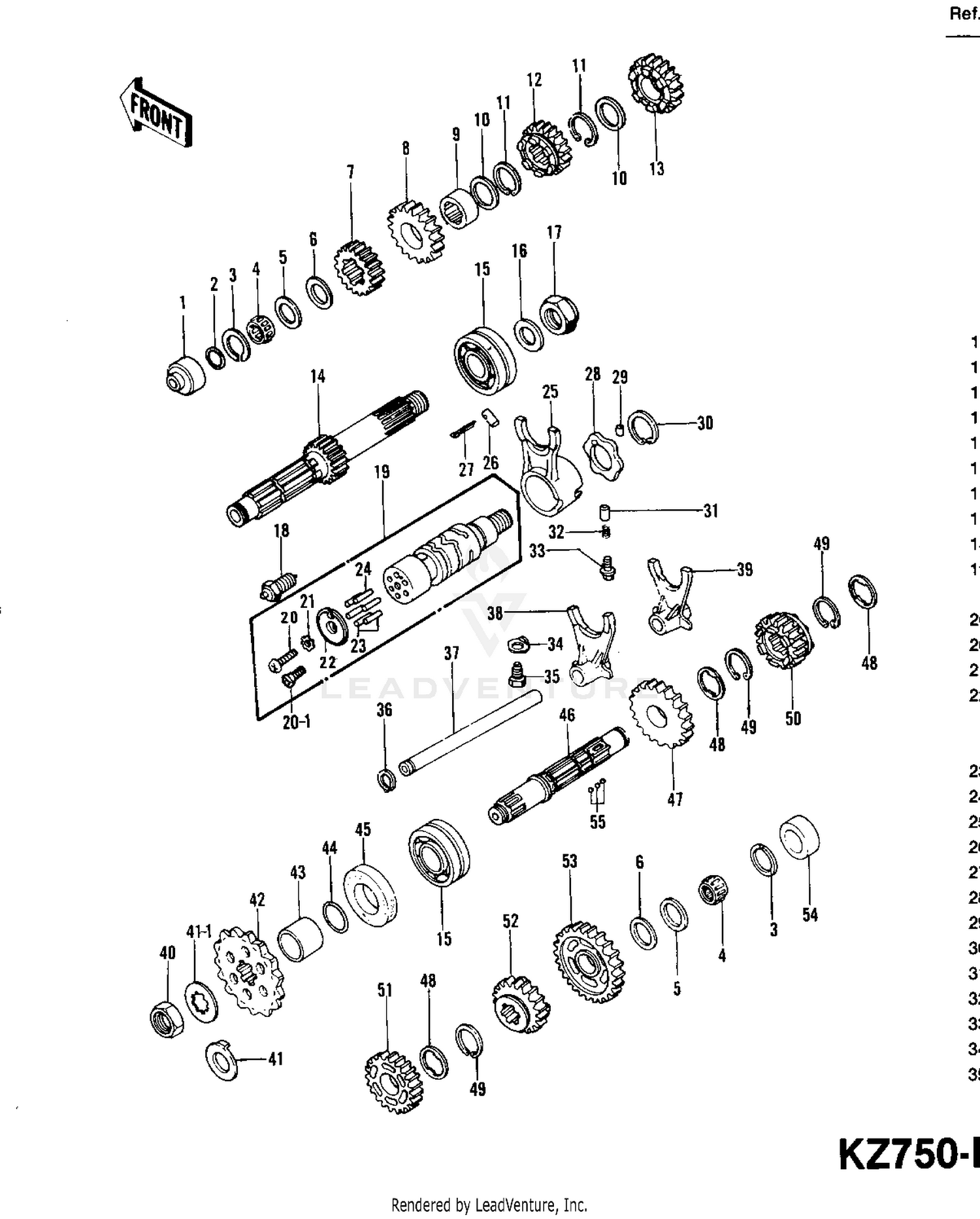 Assembly diagram