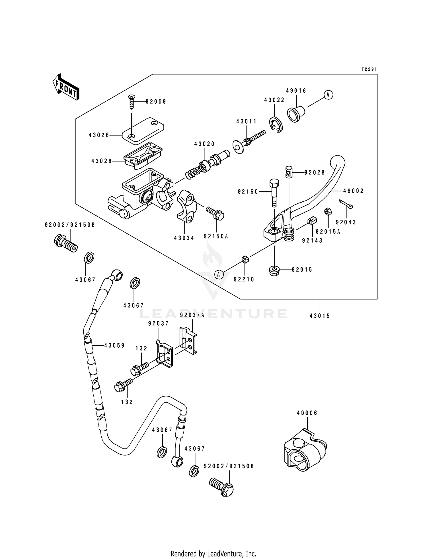 FRONT MASTER CYLINDER