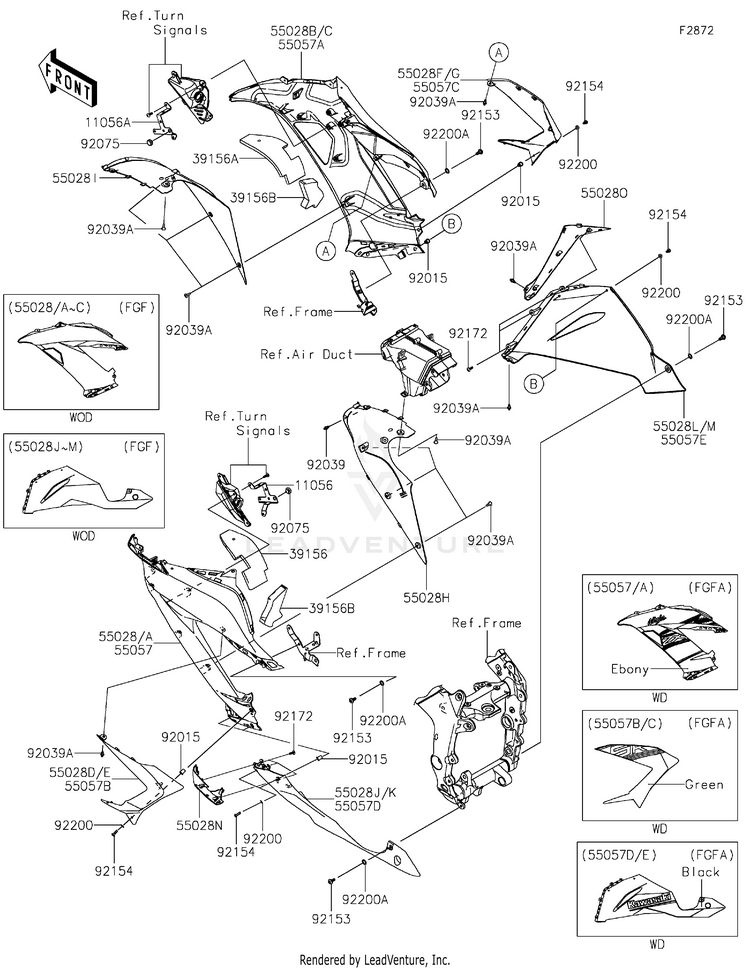 Cowling Lowers(Fgf/Fgfa) Schematic