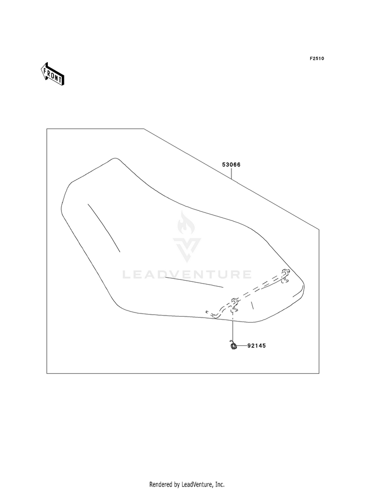 Seat KVF650H8F Brute Force 650 4x4i (2008) Schematic