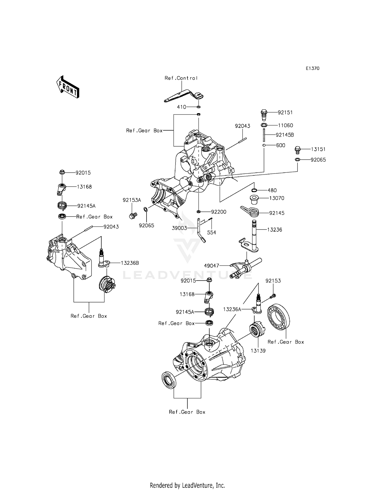 GEAR CHANGE MECHANISM
