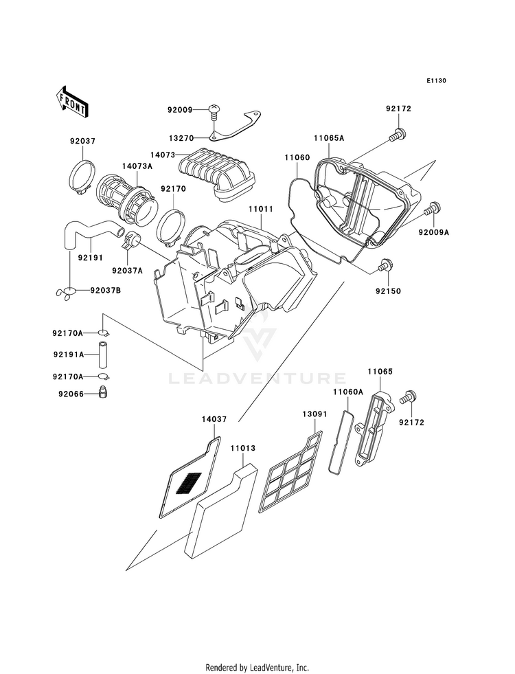 Air Cleaner Schematic
