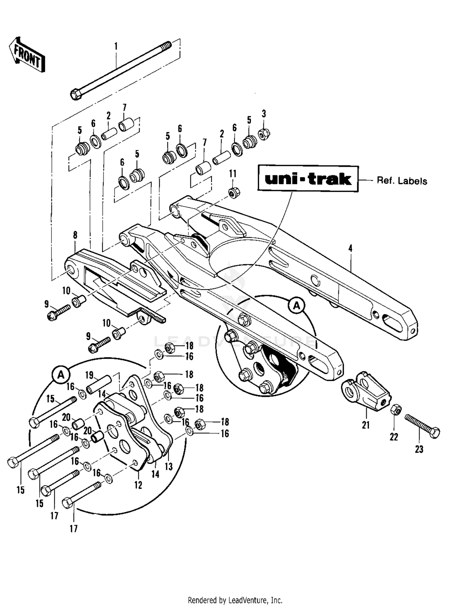 SWING ARM (KX420-A2)