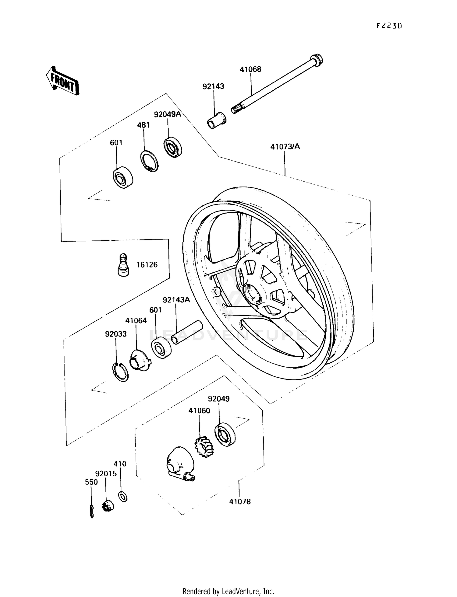 FRONT WHEEL