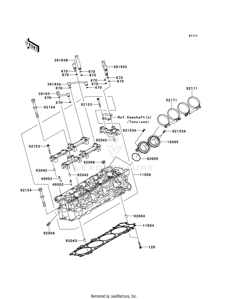 Cylinder Head Schematic