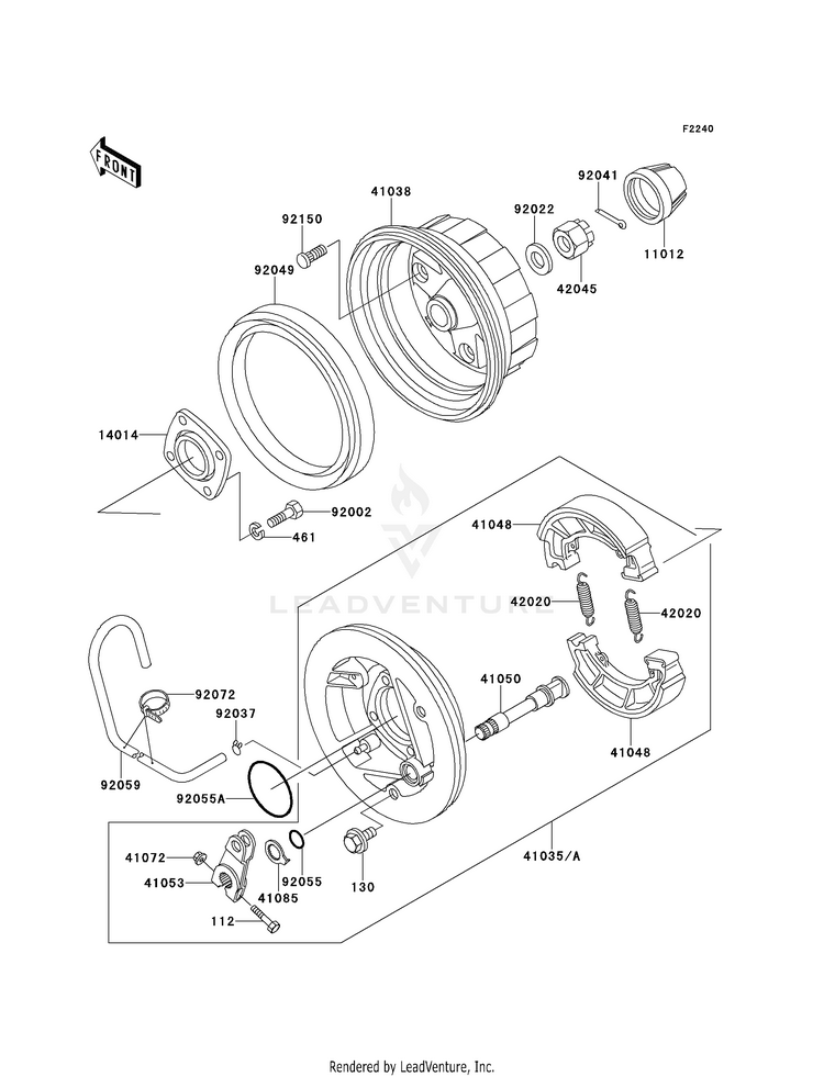 Rear Hub Schematic