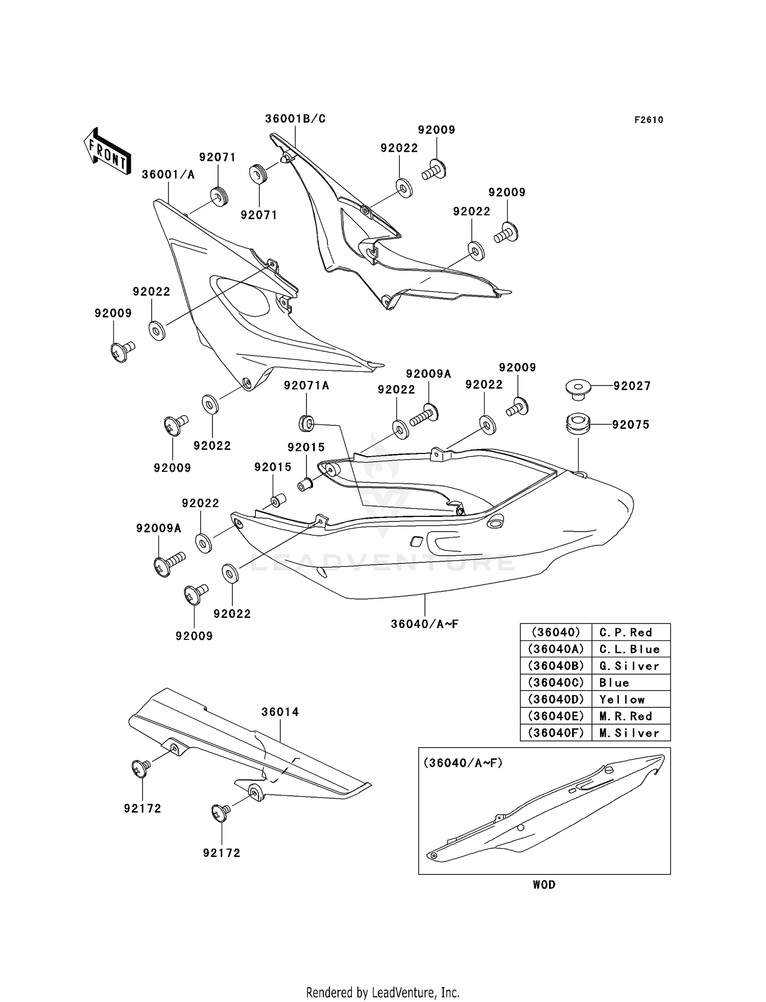 SIDE COVERS/CHAIN COVER