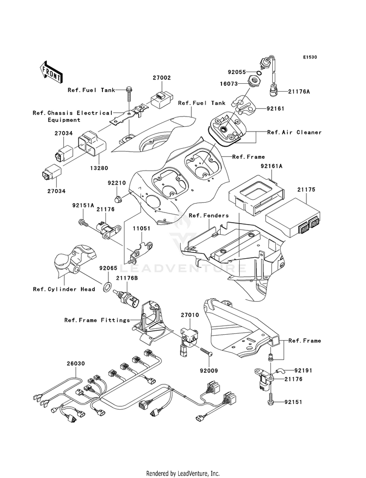 Fuel Injection (B1/B2) Schematic
