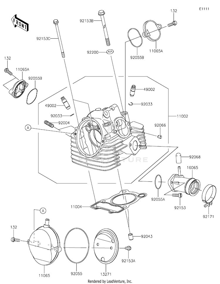 Cylinder Head Schematic