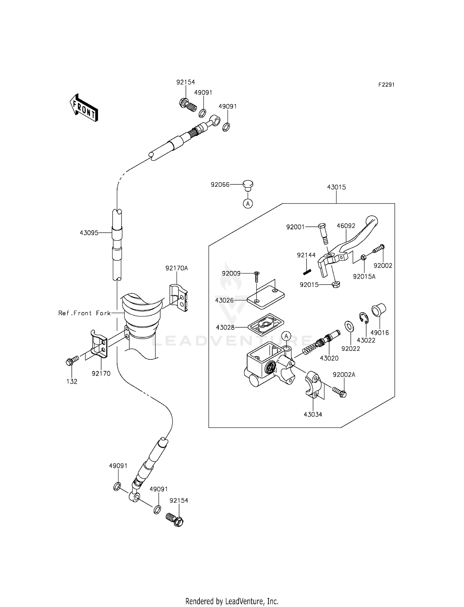 FRONT MASTER CYLINDER